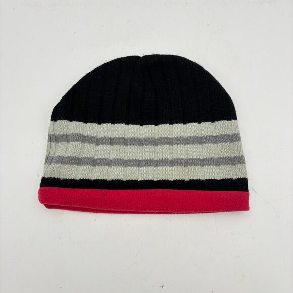 Vintage 2005 Yu-Gi-Oh Striped Knit Beanie Cap Hat Youth 4-16 - Picture 8 of 10